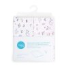 CEBA Poťah na prebaľovaciu podložku mäkkú 2 ks Candy Pink, Bird World (Variant CEBA Poťah na prebaľovaciu podložku mäkkú 2 ks Candy Pink, Bird World+Light grey, Bird World)