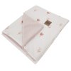 EKO Deka bavlnená obojstranná podšitá velvet (Variant EKO Deka bavlnená obojstranná podšitá velvet Beige Meadow 100x80cm)
