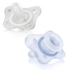 CHICCO Cumlík Physio Mini Soft celosilikónový 0-2m (Variant CHICCO Cumlík Physio Mini Soft celosilikónový 0-2m dievča 2 ks)
