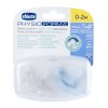 CHICCO Cumlík Physio Mini Soft celosilikónový 0-2m (Variant CHICCO Cumlík Physio Mini Soft celosilikónový 0-2m dievča 2 ks)