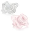 CHICCO Cumlík Physio Mini Soft celosilikónový 0-2m (Variant CHICCO Cumlík Physio Mini Soft celosilikónový 0-2m dievča 2 ks)