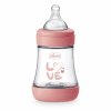 CHICCO Fľaša dojčenská Perfect5 silikón 150ml (Variant CHICCO Fľaša dojčenská Perfect5 silikón 150ml dievča)