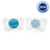 CHICCO Cumlík Physio Light silikónový 6-16m chlapec -