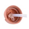 Hrnček so slamkou 300ml Terracotta