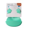 BABYONO Podbradník mäkký plastový s vreckom bez BPA (Variant BABYONO Podbradník mäkký plastový s vreckom bez BPA blue 6m+)