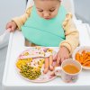 BABYONO Podbradník mäkký plastový s vreckom bez BPA (Variant BABYONO Podbradník mäkký plastový s vreckom bez BPA blue 6m+)