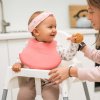 BABYONO Podbradník mäkký plastový s vreckom bez BPA (Variant BABYONO Podbradník mäkký plastový s vreckom bez BPA blue 6m+)