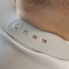 BABYONO Podbradník mäkký plastový s vreckom bez BPA (Variant BABYONO Podbradník mäkký plastový s vreckom bez BPA blue 6m+)