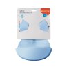 BABYONO Podbradník mäkký plastový s vreckom bez BPA (Variant BABYONO Podbradník mäkký plastový s vreckom bez BPA blue 6m+)