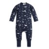 ERGOPOUCH Overal na spanie organická bavlna Onesie Whale (Variant ERGOPOUCH Overal na spanie organická bavlna Onesie Whale 12-24 m, 2,5tog)