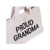 Cestovná taška Grandma Canvas Off White