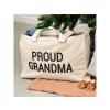 Cestovná taška Grandma Canvas Off White