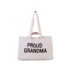 Cestovná taška Grandma Canvas Off White