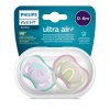 Philips AVENT Cumlík Ultra air obrázok 0-6m (Variant Philips AVENT Cumlík Ultra air obrázok 0-6m dievča (dúha) 2ks)