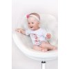 Body s potlačou New Baby Už mám 1 rok ružové, v.86