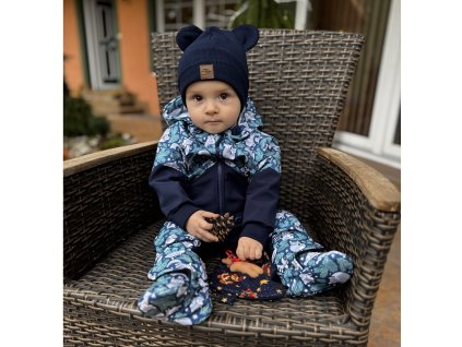 Softshellové rostoucí kalhoty lišky šedé