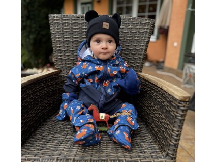 Softshellová rostoucí bunda lišky modré