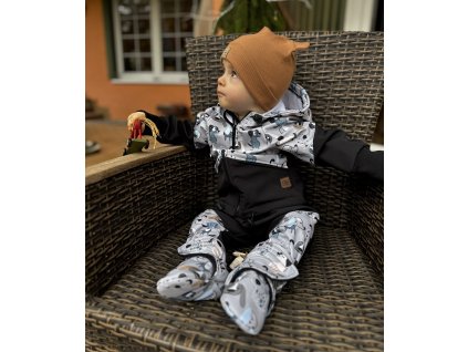 Softshellové rostoucí kalhoty pejsci