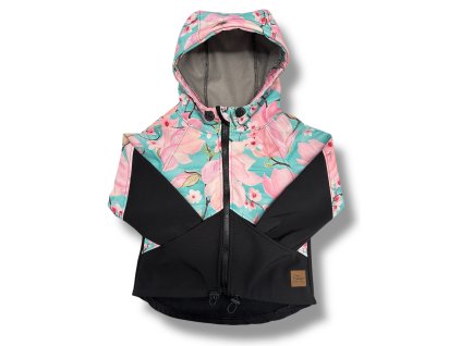 Softshellová bunda Magnolie s černou