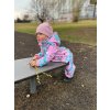 Softshellová parka magnolie