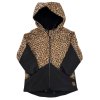 Softshellová rostoucí bunda leopard