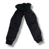 Softshellové rostoucí kalhoty černé s beránkem