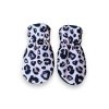 Softshellové rukavice leopard růžový