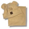 Čepička a nákrčník stř. hnědá