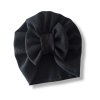 Turbánek s mašlí černý 0-1 rok