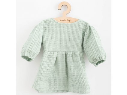 Kojenecké mušelínové šaty New Baby Comfort clothes šalvějová