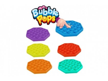 Bubble pops - Praskající bubliny silikon antistresová spol. hra zelená