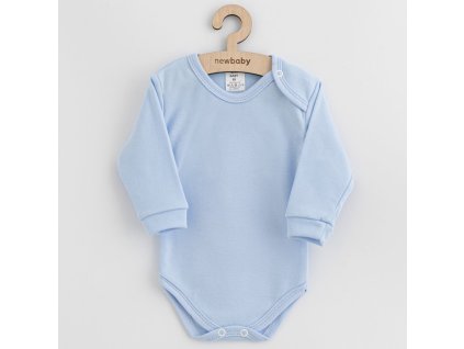 Kojenecké bavlněné body New Baby Casually dressed modrá