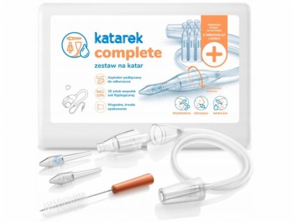 KATAREK PLUS complete - Odsávačka nosních hlenů na vysavač