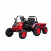 Elektrický traktor Baby Mix red