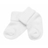 Kojenecké ponožky, Baby Nellys, bílé, vel. 3-6 m