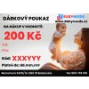 Dárkový poukaz 200 Kč Babyneeds.cz