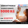 Dárkový poukaz 5000 Kč Babyneeds.cz