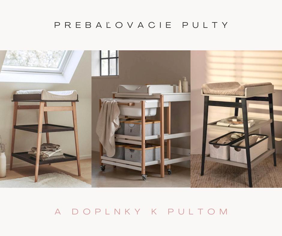 Přebalovací pult - Důležitý pomocník pro maminky