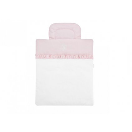 Caramella Baby Pink mini povlečení s výplní růžové