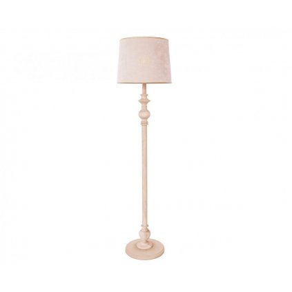 Caramella Golden Sand stojací lampa s dřevěnou nohou