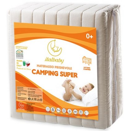 Italbaby dětský cestovní matrace Camping super 60x120cm