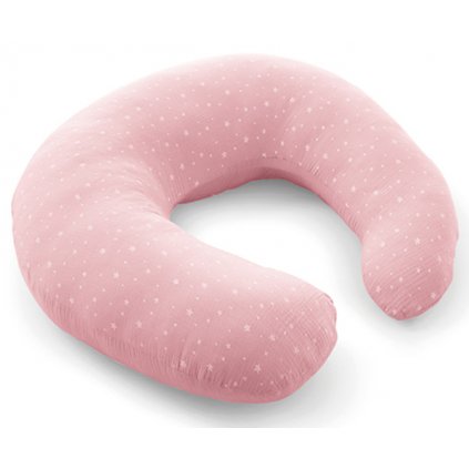 Italbaby bavlněný polštář na kojení růžový