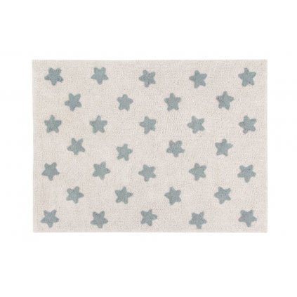 Lorena Canals bavlněný koberec Stars Vintage blue