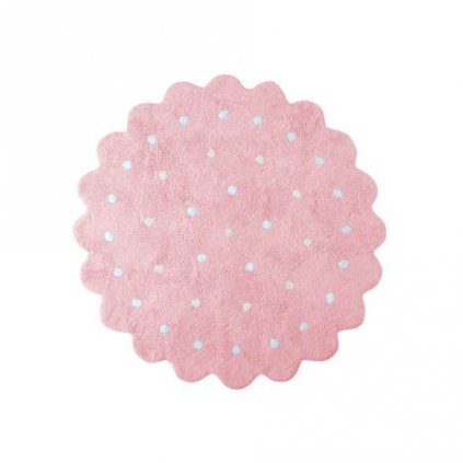 Lorena Canals bavlněný koberec Little Biscuit růžový