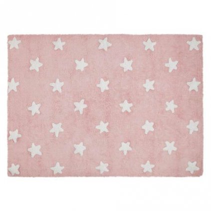 Lorena Canals bavlněný koberec Stars růžový