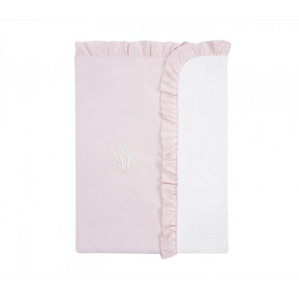 Caramella Baby Pink dětská deka do kočárku růžová