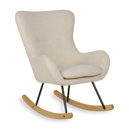 Houpací křeslo ke kojení a relaxaci Quax Basic - Sheep Beige