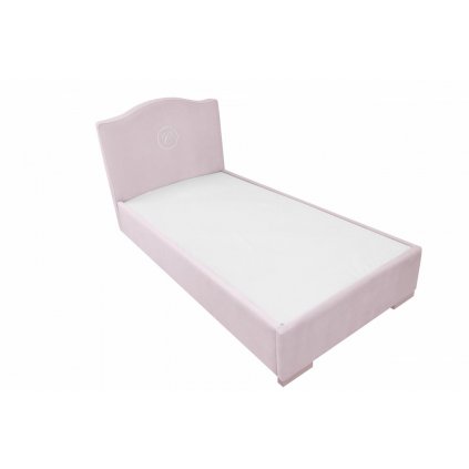 Caramella Hampton rozkládací dětská postel růžová
