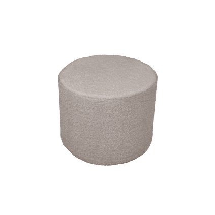 Podnožka k houpacímu křeslu Micuna – kulatý puf Sheep grey