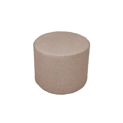Podnožka k houpacímu křeslu Micuna – kulatý puf Sheep taupe